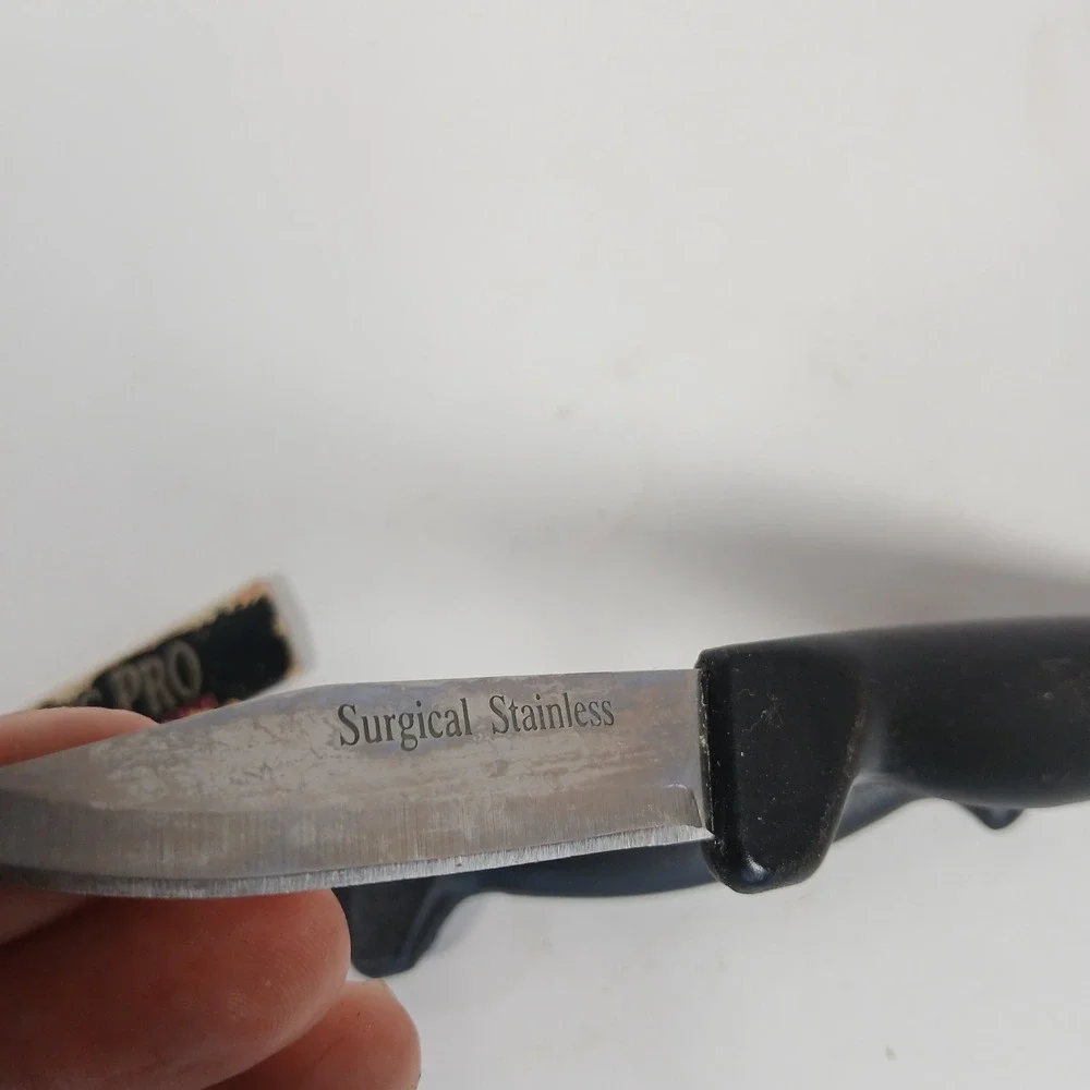 Paring-Pro Kitchen Paring Knife Set Lot Of 2 Stainless Steel